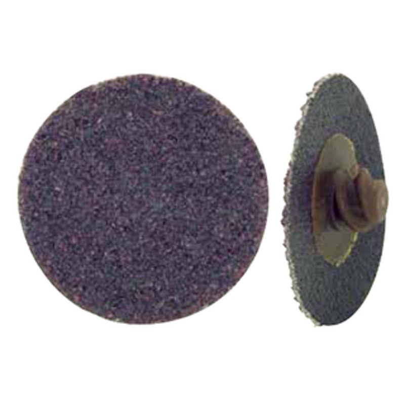 3M 1 Dia. Roloc TR Quick Change Disc, 361 F Three-M-ite, 36 Grit