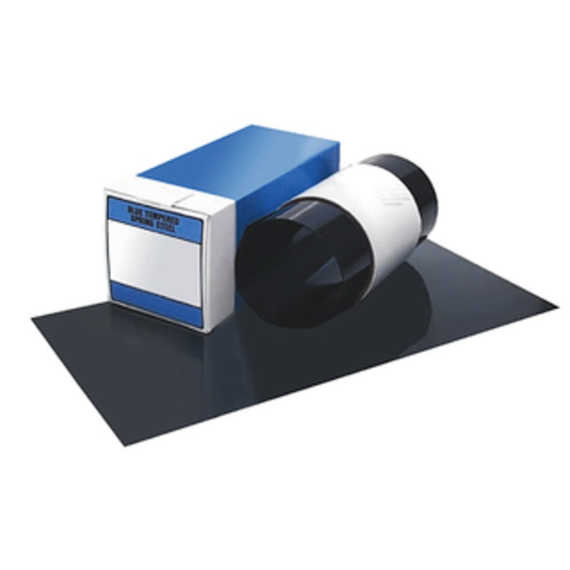 Precision Brand Blue Tempered Spring Steel Shim Stock, 3 Width x 50 Roll, .002 Thickness – C-2