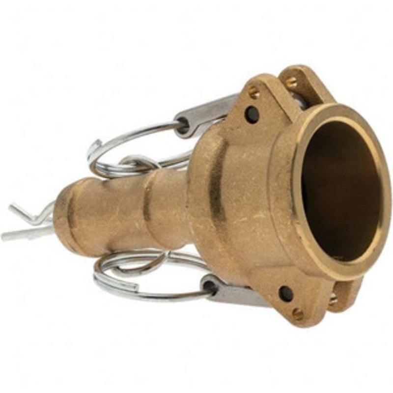 Value Collection 3/4 Cam & Groove Female Coupler Hose Shank Part C, Brass, for Suction & Discharge Hose BD-13734 – 53575262