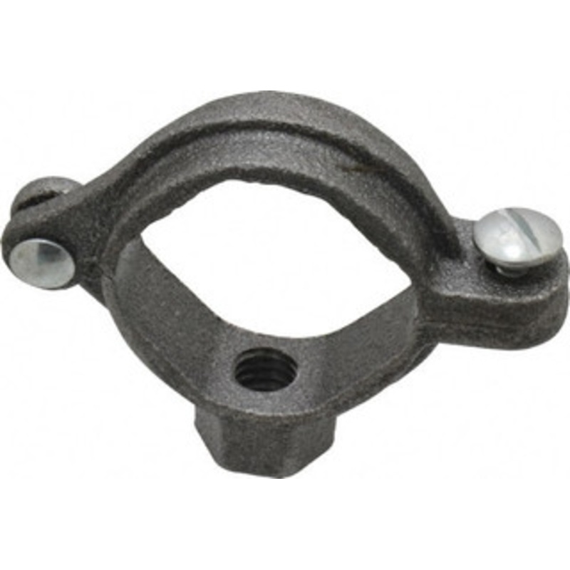 Value Collection 1 Pipe, 3/8 Rod, Extension Split Pipe Clamp 180 Lb Capacity, Malleable Iron 0560018830 – 36987162