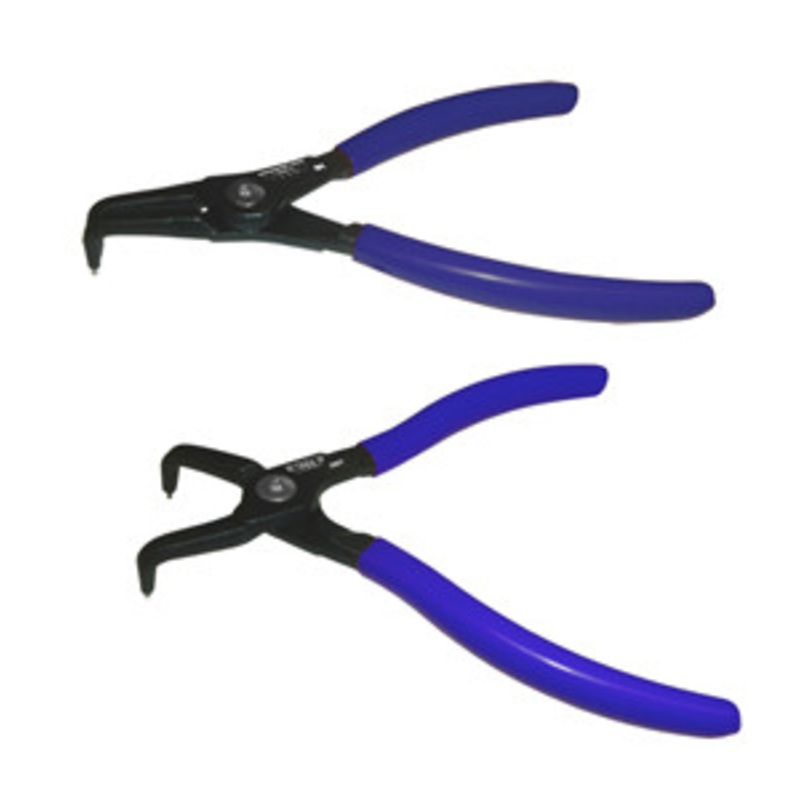VIM Tools 7 OAL Snap Ring Bent Pliers Set – VMSRB7