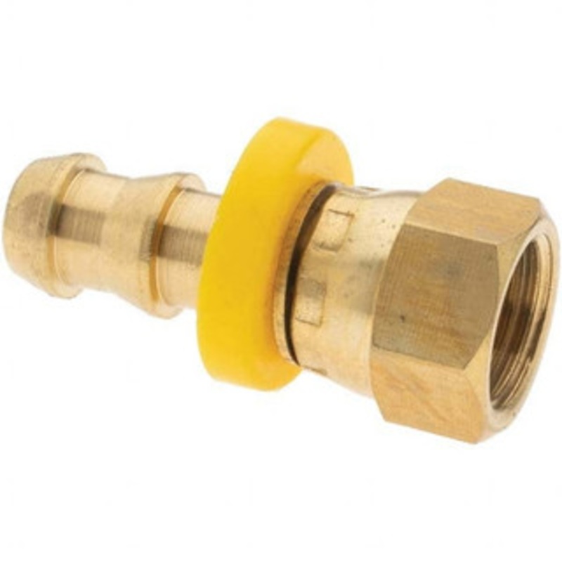 Value Collection 3/8 ID 3/8 UNF Barbed Push On Female Fitting Brass BD-11739-1 – 53580056