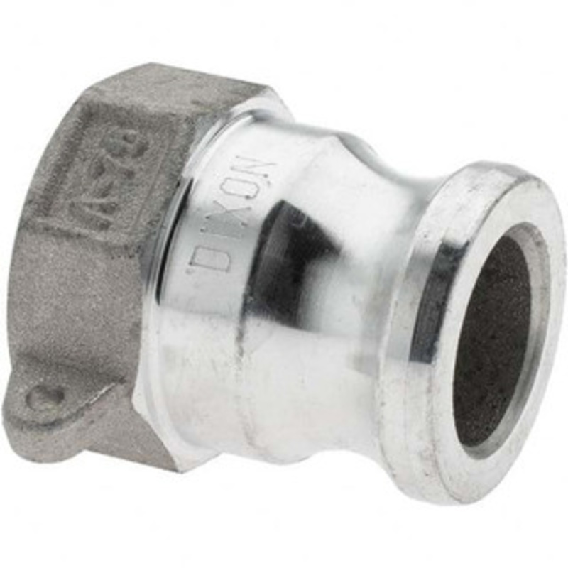 Value Collection 3/4 Cam & Groove Male Adapter Female NPT Thread Part A, Aluminum, for Suction & Discharge Hose BD-13759 – 53575098