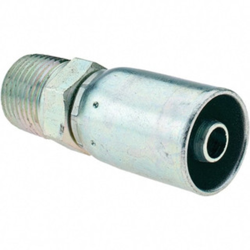 Value Collection Hydraulic Hose MPT Fitting -5 Hose Size, 5/16 Hose Diam BD-14653 – 53573556