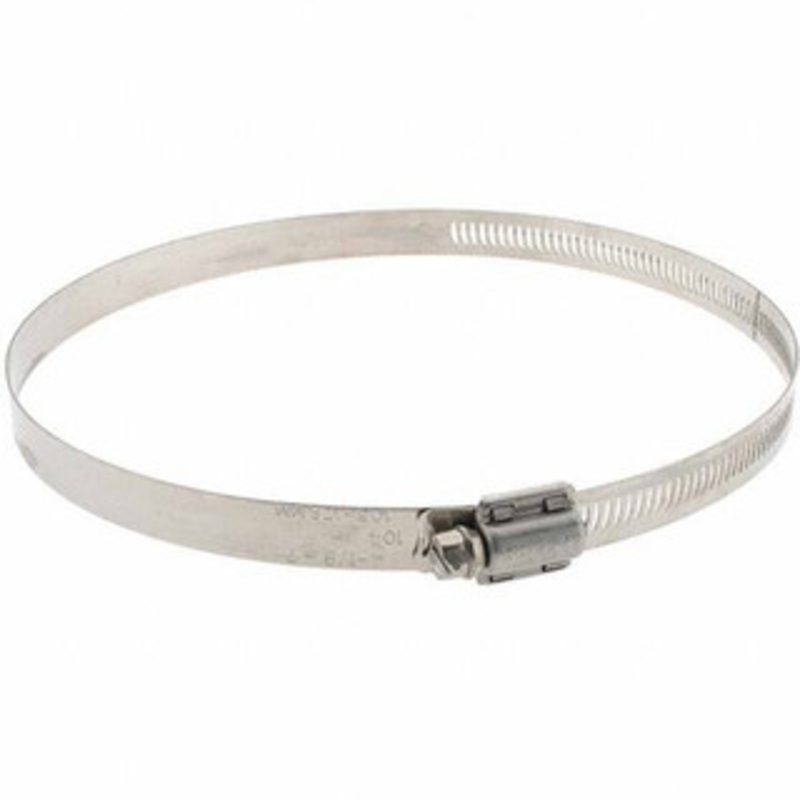 Value Collection SAE Size 104, 4-1/8 to 7 Diam, Stainless Steel Heavy Duty Worm Drive Clamp 1/2 Wide, Series SAE J1508 Type F -24143-1-50 – 31884422