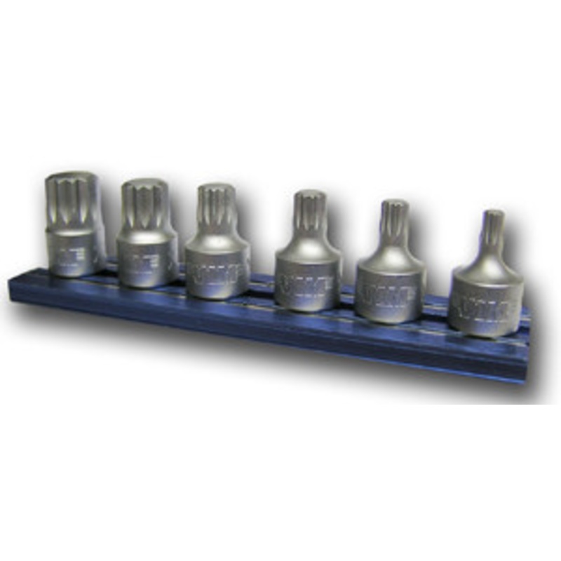 VIM Tools 1/4 Stubby Triple Square Bit Set on Mag Rail – VMXZNS412