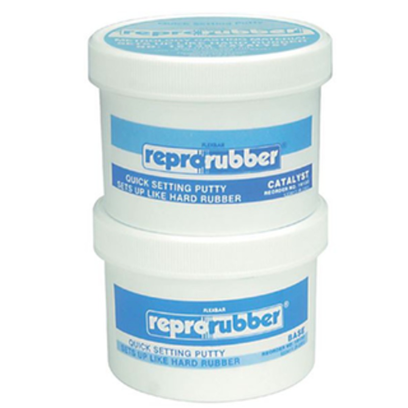 Flexbar Reprorubber Quick Set Putty Kit, Blue, 256 ml. Jar – 16130