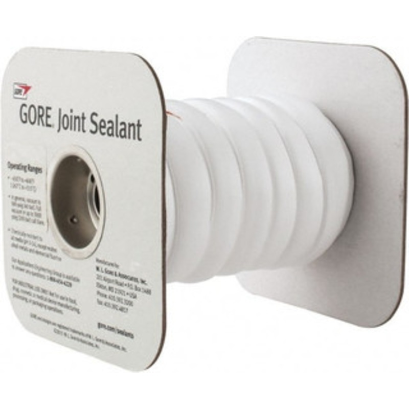 Value Collection 15 ft. Long x 1/2 Wide Gore Tex Joint Sealant White, 1-1/8 to 1-1/2 Approximate Flange Form Width 3195064 – 31950645