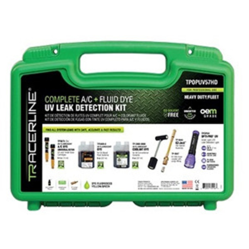Tracer Products Complete A/C + Fluid Dye UV Leak Detection Kit – FUTPUPUV57HD