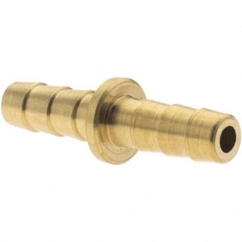 Value Collection NPTF Hose Barb x Hose Barb Hose Mender 1/8 Hose Diam, Brass BD-DV-00189 – 81102782