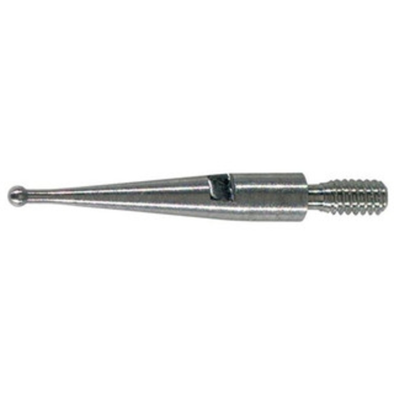 Accurate Replacement Tip #Z6060 for Teclock Dial Test Indicators, 3/4 Tip Length, 0.038 Tip Diameter, Steel