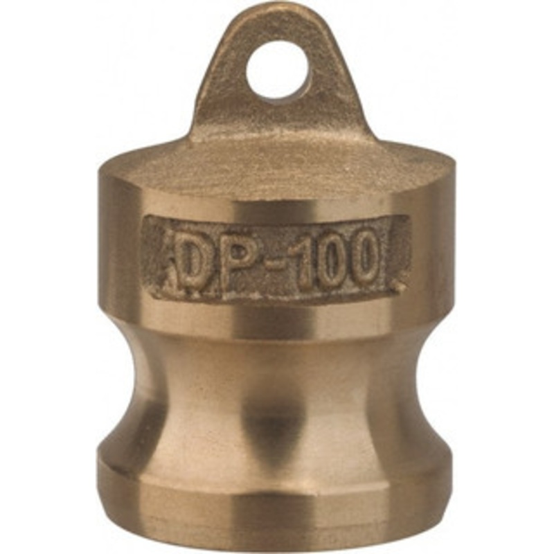Value Collection 3/4 Cam & Groove Dust Plug for Use with Couplers Part DP, Brass, 1,000 Max psi, for Suction & Discharge Hose WS-HF-CAM-168 – 44796845