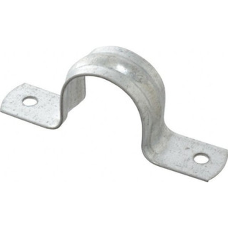 Thomas & Betts 1 Pipe, Steel, Zinc Plated Pipe or Conduit Strap 2 Mounting Holes HS903 – 54065206