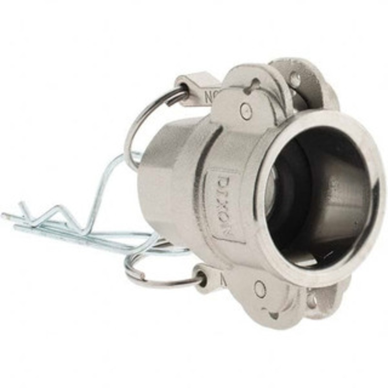 Value Collection 3/4 Cam & Groove Female Coupler Female NPT Thread Part D, Stainless Steel, for Suction & Discharge Hose BD-DV-00013 – 53611570
