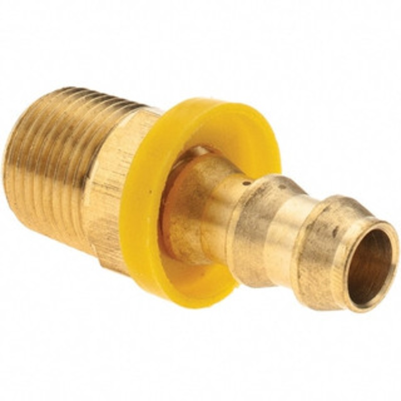 Value Collection 3/8 ID 3/8 NPTF Barbed Push On Male Connector Brass 2750002230JP – 38212783