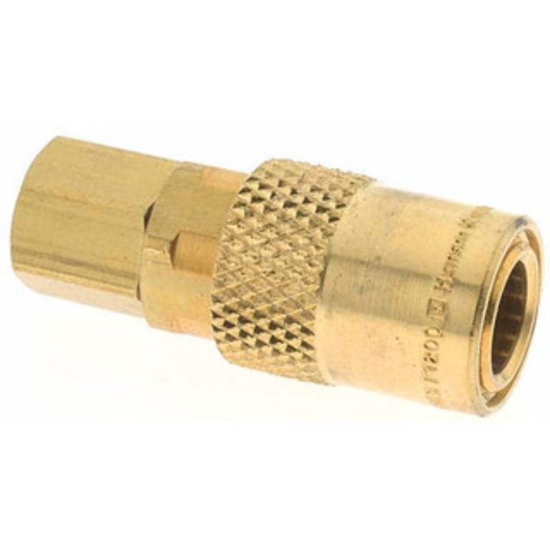 Value Collection Brass Hydraulic Hose Coupler -4 Hose Size, 1/4 Hose Diam BD-2673 – 53613196