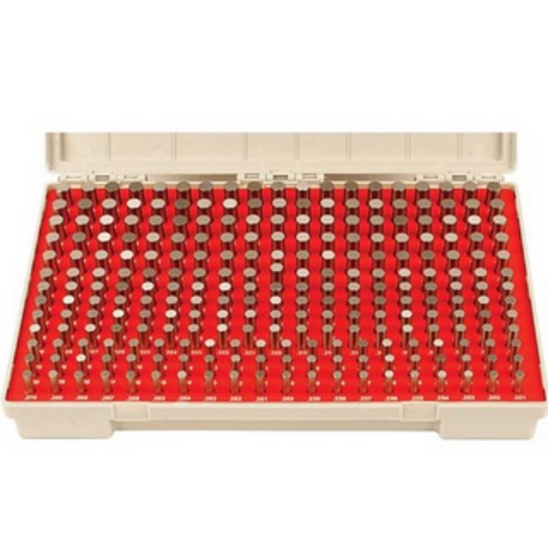 Vermont Gage 250 Piece ZZ Class Plus Pin Gage Set, .251 thru .500 Range