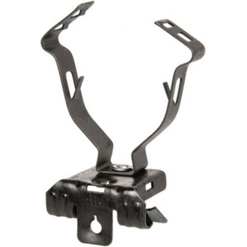 Thomas & Betts Spring Steel Rigid/EMT Bottom Flange Mounted Conduit Clip 1 EMT, 1 Rigid, Anodized Finish SSF-CC1-H1/4 – 09859794