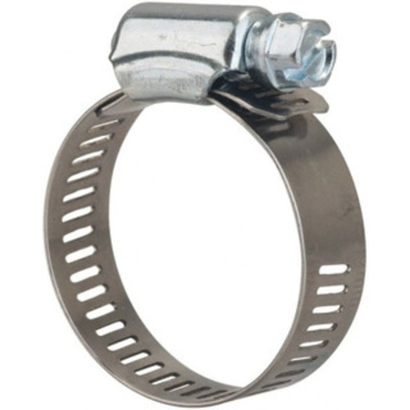 Value Collection SAE Size 16, 11/16 to 1-1/2 Diam, Stainless Steel Worm Drive Clamp 1/2 Wide, Material Grade 201 MS01D1938 – 40778631
