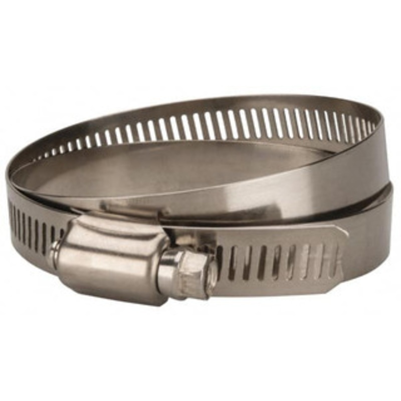 Value Collection SAE Size 88, 4 to 6 Diam, Stainless Steel/Carbon Steel Worm Drive Clamp 1/2 Wide, Material Grade 201 MS01B102152 – 40779837