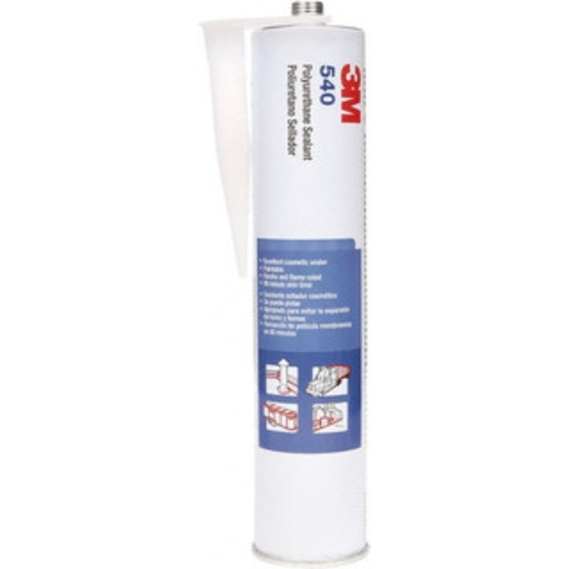 3M 10.5 oz Cartridge Gray Polyurethane Sealant -40 to 194F Operating Temp, 1 hr Tack Free Dry Time, 24 hr Full Cure Time, Series 540 7000000942 – 00525121