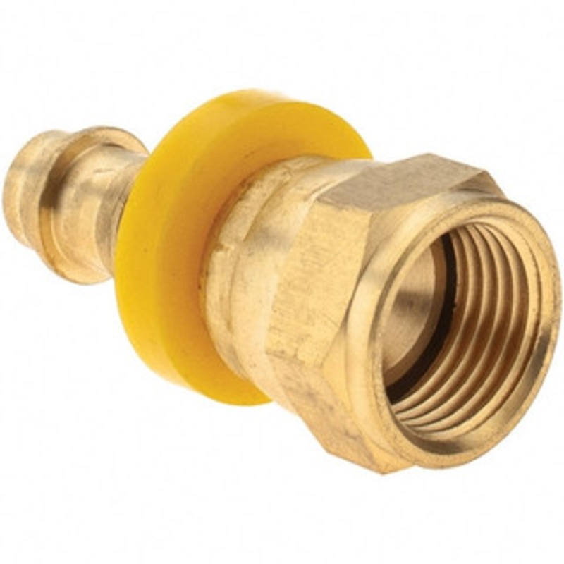 Value Collection 3/8 ID 5/8 UNF Barbed Push On Female Connector 3/8 OD, Brass 2752003630JP – 38212908