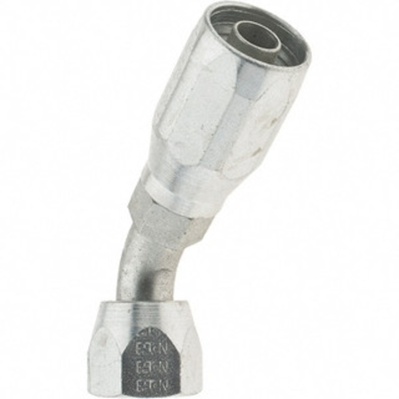Value Collection 3/4-16 Female SAE, Carbon Steel Reusable Hose Female Swivel Fitting 13/32 Hose ID BD-C24718 – 53586103