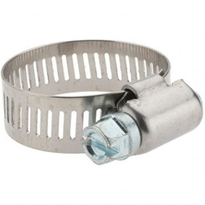Value Collection SAE Size 12, 11/16 to 1-1/4 Diam, Stainless Steel Worm Drive Clamp 1/2 Wide BDNA-24113 – 52687233