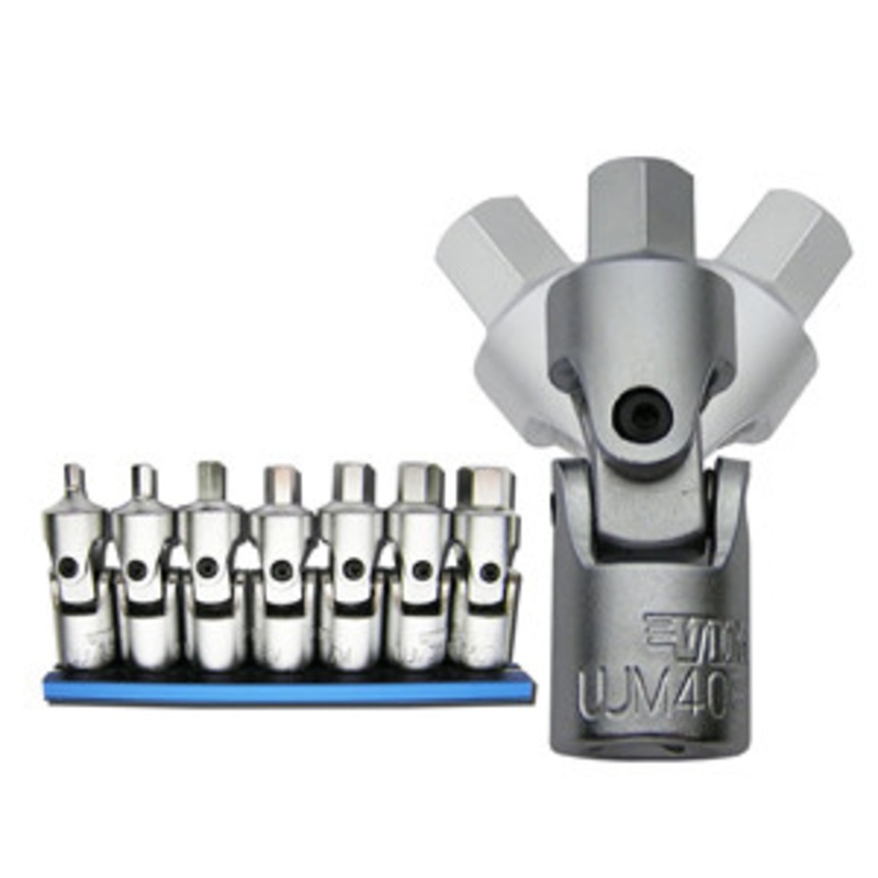 VIM Tools U Joint Metric Hex Driver Set – VMUJM400