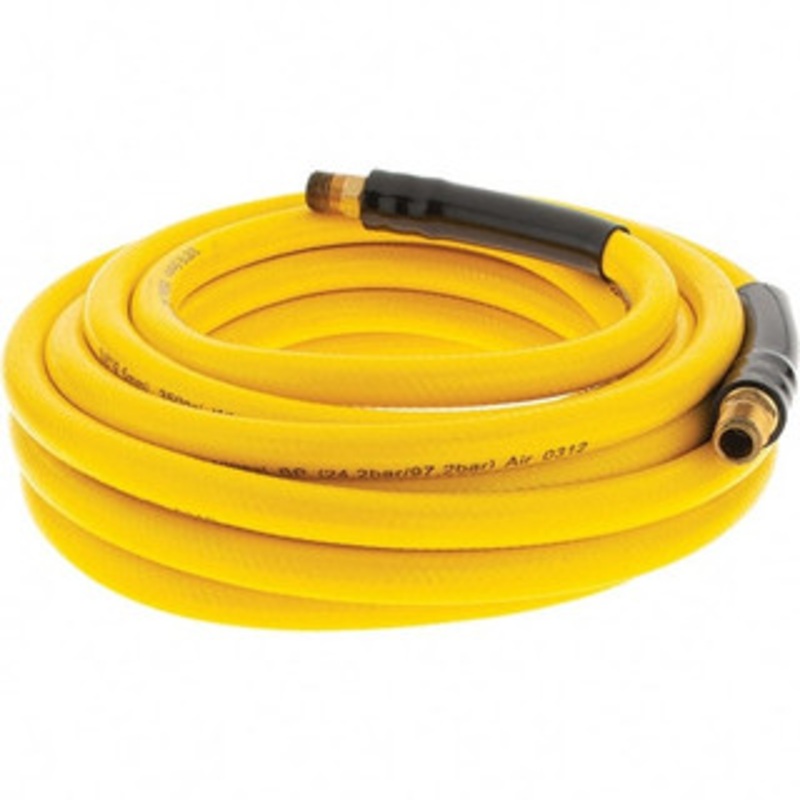 Value Collection 3/8 ID 25 ft. Long Multipurpose Air Hose 350 Working psi, BD-KP76140 – 81012478