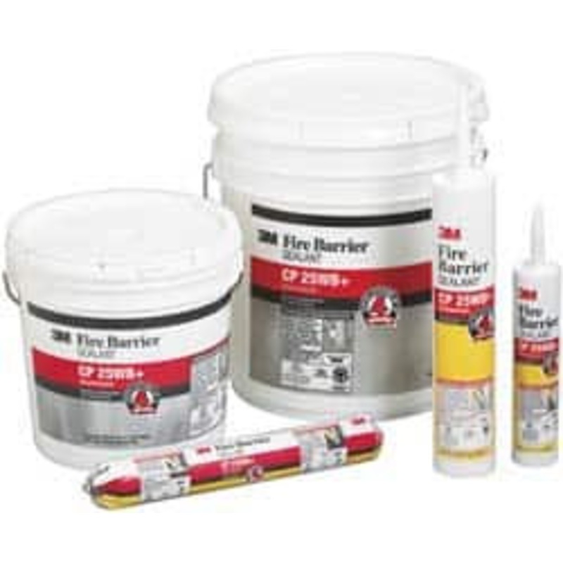 3M 5 Gal Pail Red Acrylic & Latex Joint Sealant -20 to 180F Operating Temp, 10 min Tack Free Dry Time, Series CP 25WB 7000006379 – 52994456