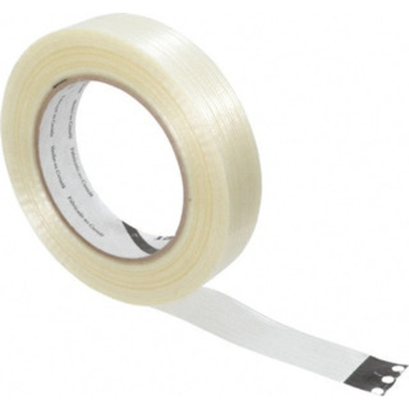 3M 1 x 60 Yd Clear Rubber Adhesive Packaging Tape Polypropylene Film Backing, 4 mil Thick, 100 Lb Tensile Strength, Series 8934 7000028887 – 60796877