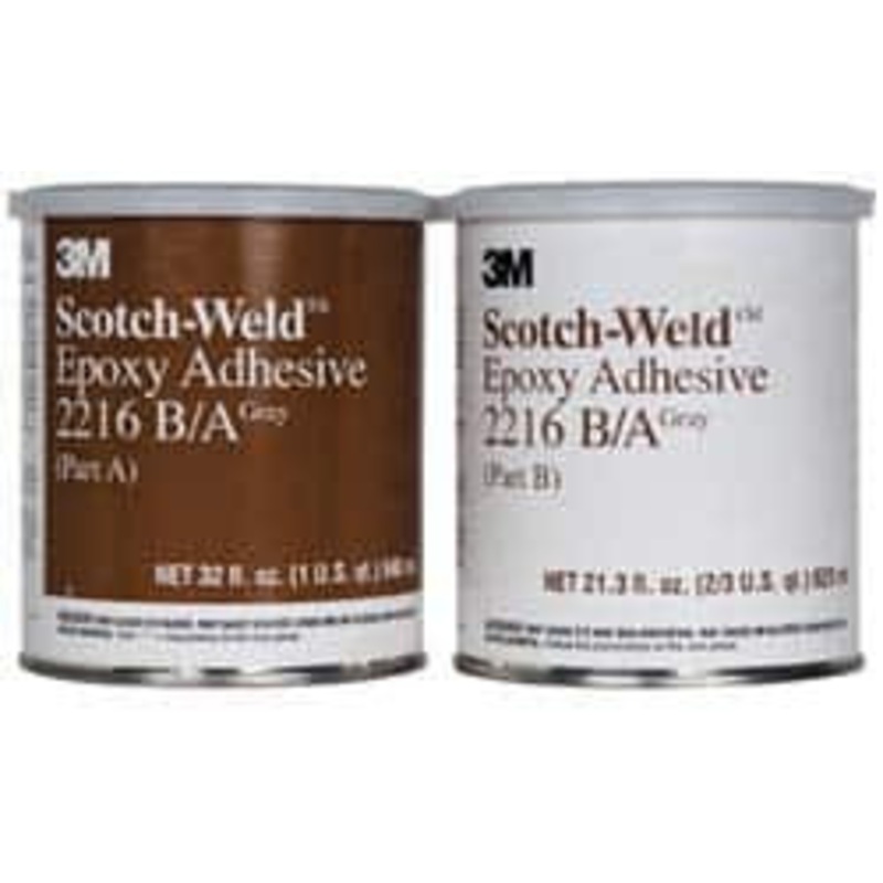 3M 32 oz Can Two Part Epoxy 90 min Working Time, 3,200 psi Shear Strength, Series 2216 7000000815 – 65861882