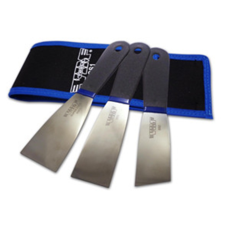 VIM Tools Slim Stainless Scraper and Putty Knife Set – VMSS1