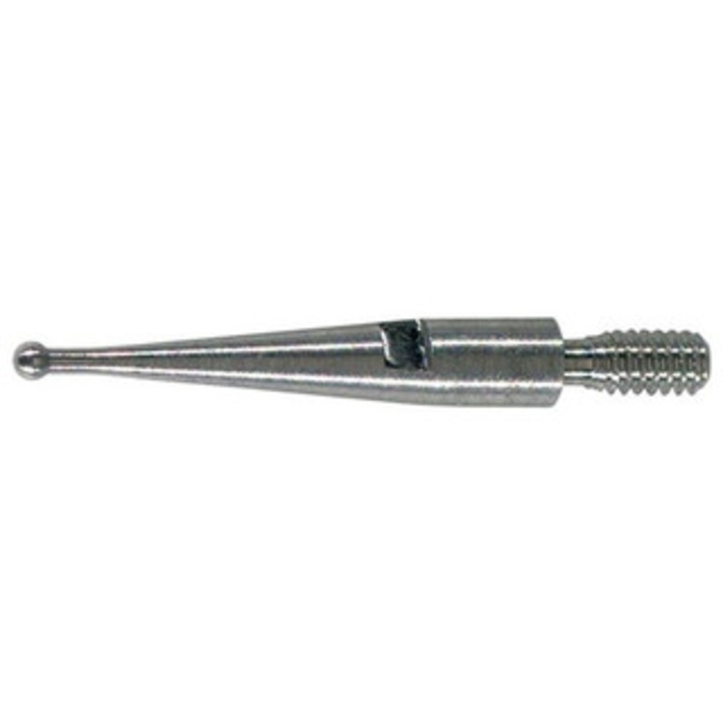 Accurate Replacement Tip #Z6070 for Teclock Dial Test Indicators, 3/4 Tip Length, 0.125 Tip Diameter, Steel