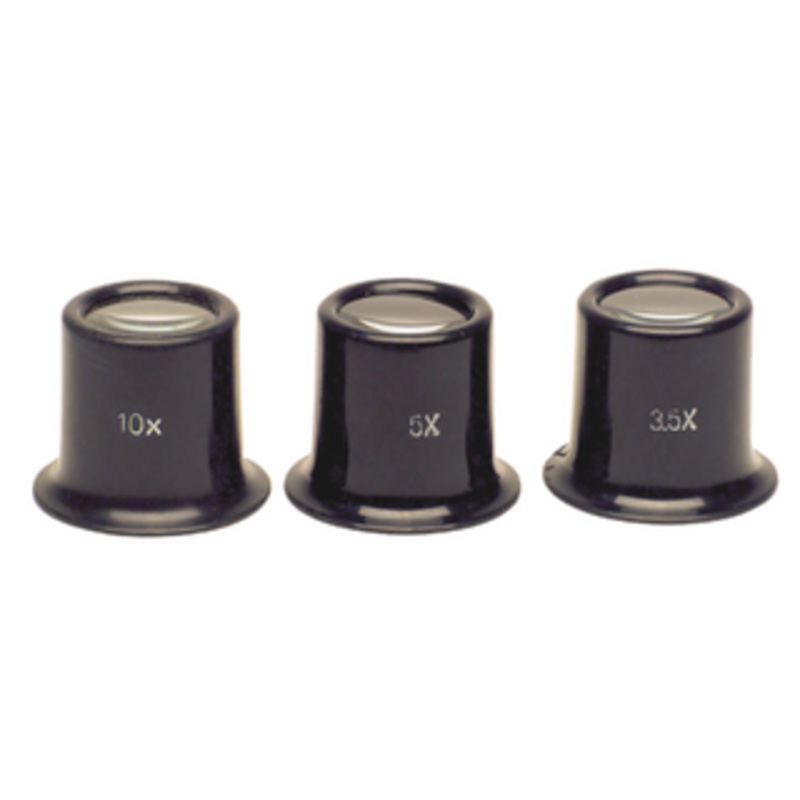 Precise 3.5/5/10X Eye Loupe Set – 249