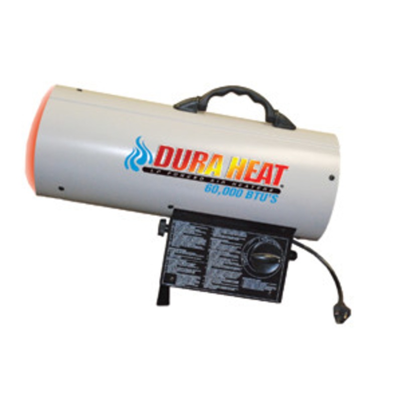 World Marketing of America Dura Heat 60K Torpedo LP Forced Air Heater – DURGFA60A