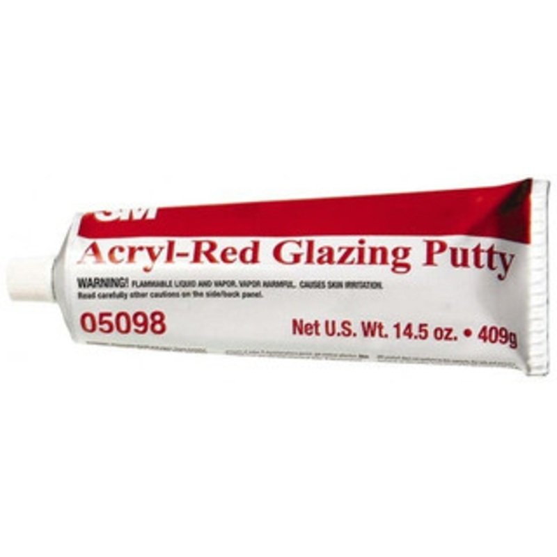 3M 14.5 oz Tube Red Acrylic & Latex Putty Series 05098 7000045481 – 86097441