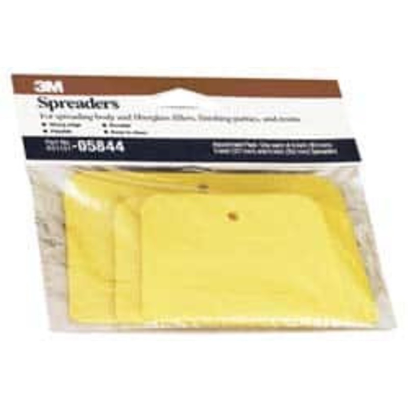 3M Assorted Spreaders for Body Fillers & Finishing Putties Plastic 7000028374 – 63315303