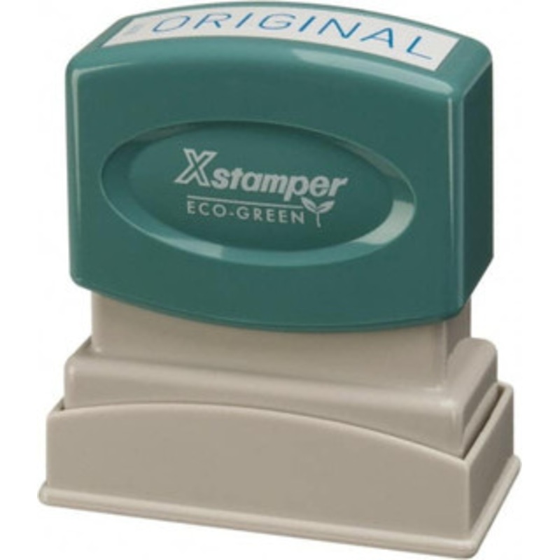 Value Collection Original, Blue Pre-Inked Stamp 1/2 Inch Wide x 1-5/8 Inch Long MSC-1111 – 36969319