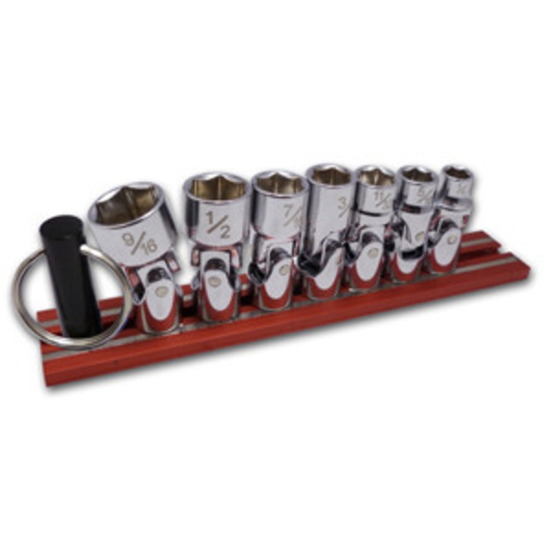 VIM Tools 7 Pc Flex SAE Socket Set 1/4 Drive – VMVU400
