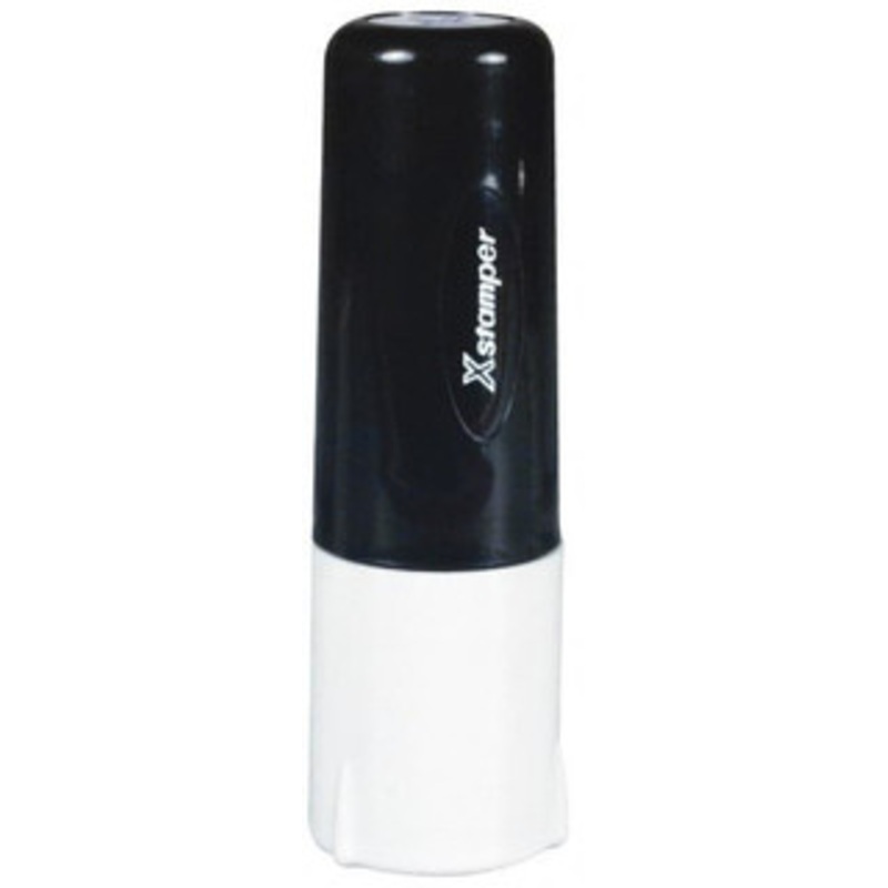 Value Collection 3 Inch Long x 1 Inch Wide, 1/2 Inch Diameter, Pre-Inked Custom Inspection Stamp Customized Message, Available in Red, Black, Blue, Green, Purple, White MSC-F11 – 09058645