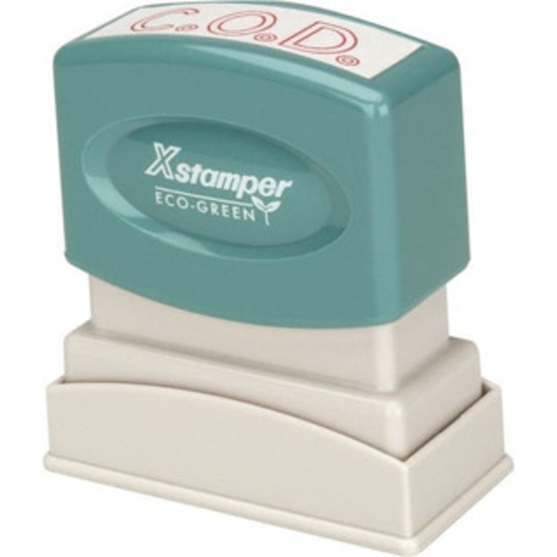 Value Collection C.O.D., Red Pre-Inked Stamp 1/2 Inch Wide x 1-5/8 Inch Long MSC-1011 – 36968899