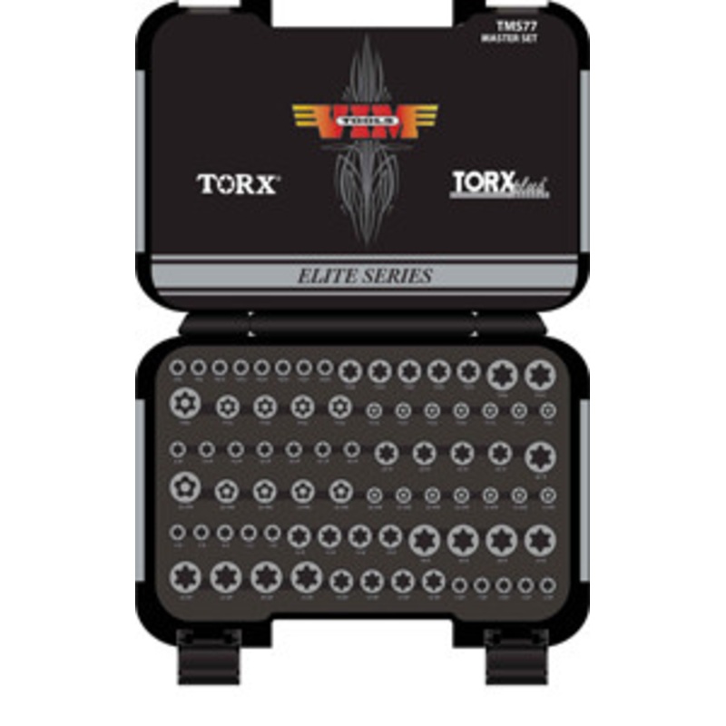 VIM Tools 77 Piece Torx Master Set – VMTMS77