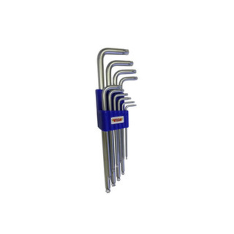 VIM Tools 10 Pc Ball Torx Half Cut Set – VMBLTX100