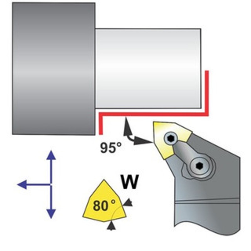 TMX 6-750-116R – MWLNR 16-4D Toolholder – 6-750-116R