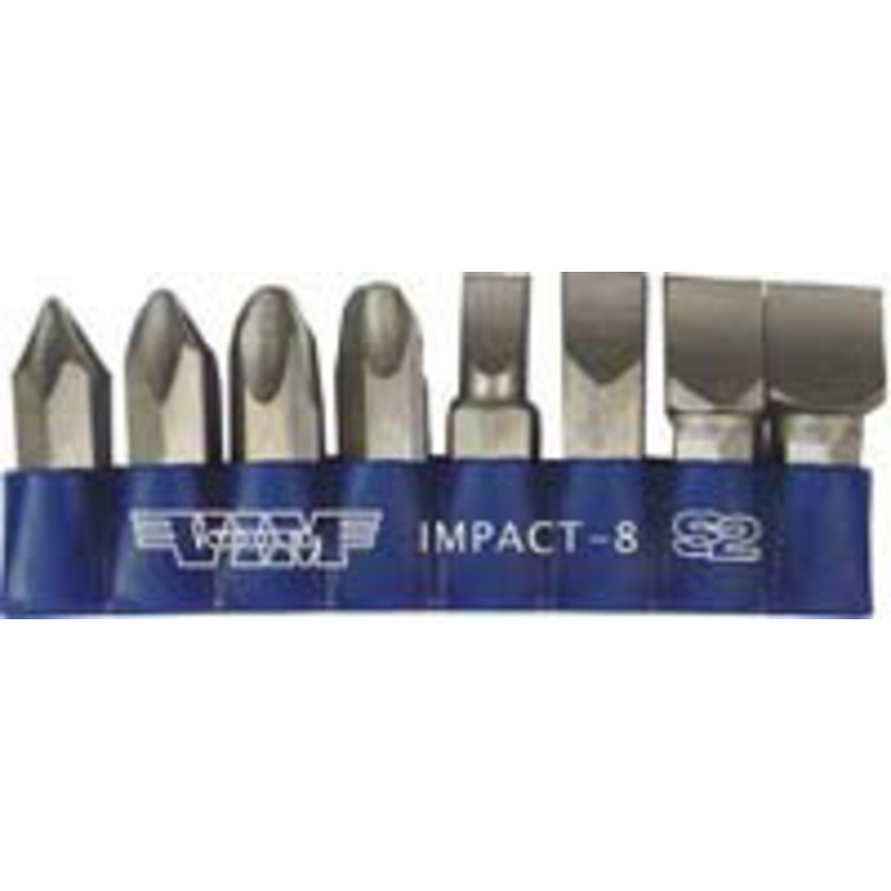 VIM Tools 8 Piece Replacement Bit Set – VMIMPACT-8