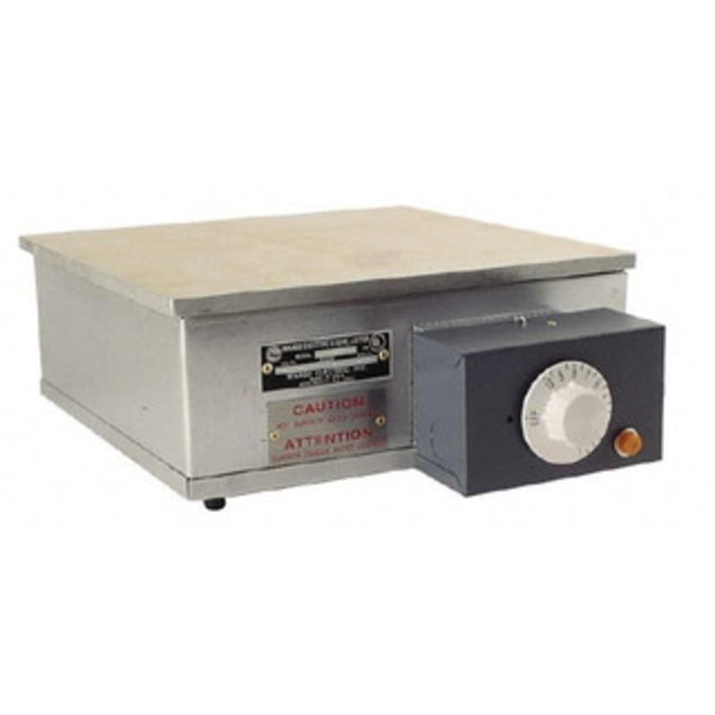 Waage Electric 12 Long x 9 Wide x 6 High, 115 Volt Hot Plate 300 to 700F, 1 Burner, 1200 Watt, 11 Amps 912-5-1 – 31734502