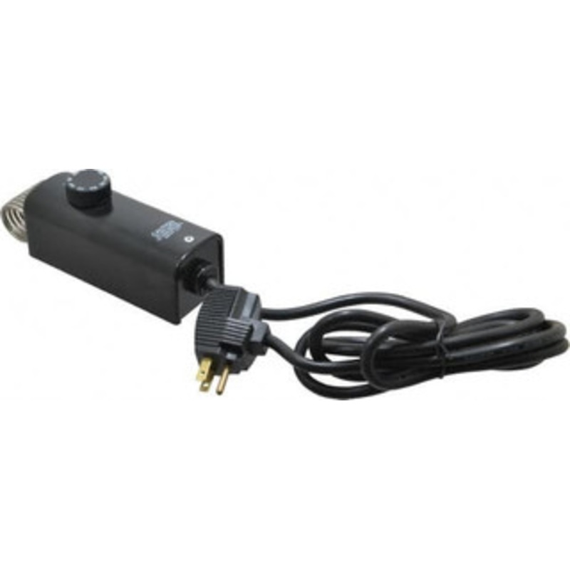 TPI 40 to 110F, Heat Only, Industrial Thermostat (Coiled Bulb with 6 ft. Line Cord) 125 to 277 Volts, Snap Acting Switch CKT121 – 76942606