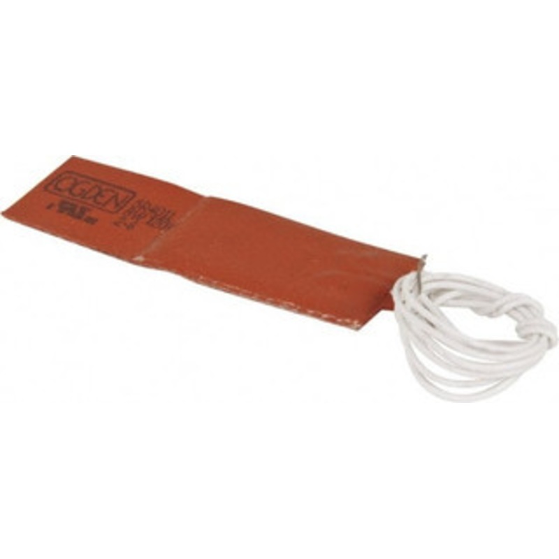 Value Collection 3 Long x 1 Wide, Rectangular, Silicon Rubber, Standard Heat Blanket 120 Volt, Plain Back, Use with Metal Containers SR4011 – 03156734